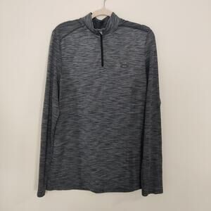 Under Armour Men's Pullover Sweatshirt Heathered Size Large Athletic Lightweight